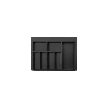 Příborník do zásuvky GTV AXISPACE vložka, pro zásuvku 700, černá