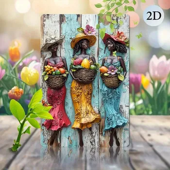 Plechová cedule BAF PLECHOVÁ CEDULE 3 DÁMY 30 X 20CM