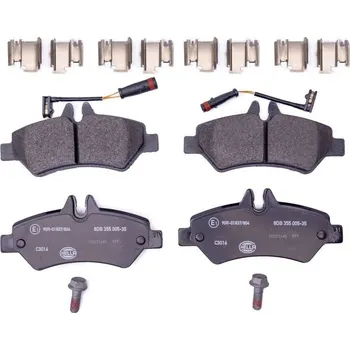 Brzdová destička Sada brzdových destiček, kotoučová brzda HELLA PAGID 8DB 355 005-351