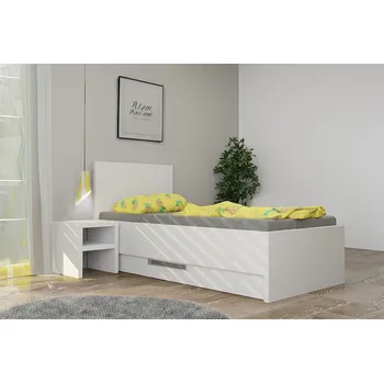 Postel AHORN CZ, s.r.o. Jednolůžková postel Lerici s úložným prostorem ROZMĚR: 100 x 200 cm - ATYP