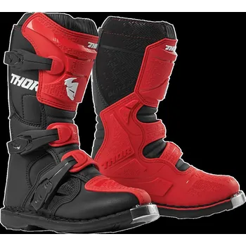 Moto obuv THOR BOTY YTH BLITZ XP RD/BK 3 (3411-0526) (Velikost: 3) 3411-0526