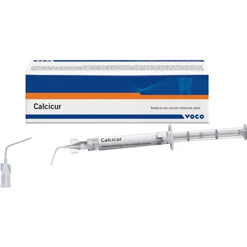 Chov hospodářského zvířete CALCICUR kalcium hydroxidová pasta 2,5 g (2 ml) stříkačka