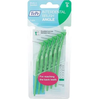 Zubní kartáček TePe Angle 0,8mm mezizubní kartáček 1ks+kryt