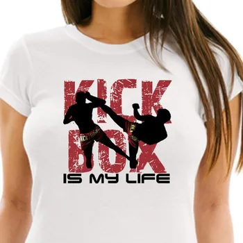 Dámské oblečení STRIKER Dámské tričko Kickbox is my life Velikost: L