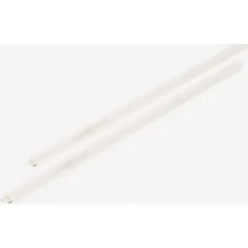 Waterdrop Udržitelná skleněná brčka na pití pískovaná 2 ks