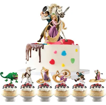 Party dekorace Cakesicq Zápich do dortu Locika 7 ks