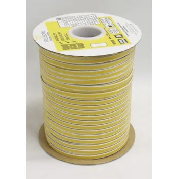 Těsnění do okna a dveří Těsnění CE 8x2 mm bílé - 200 m