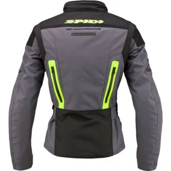 Moto bunda bunda TRAVELER 3 LADY, SPIDI, dámská (černá/šedá/žlutá fluo, vel. 2XL) (Velikost: XS) D260-486