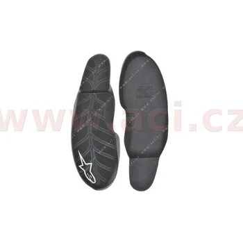 Moto obuv podrážka pro boty SMX Plus, ALPINESTARS (černá/bílá, pár) (Velikost: 42) 2H918710