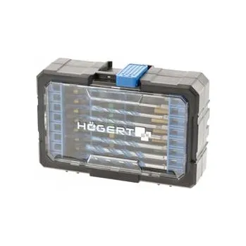 Bit HOEGERT 35ks. Sada rázových bitů s vrtáky z různých materiálů