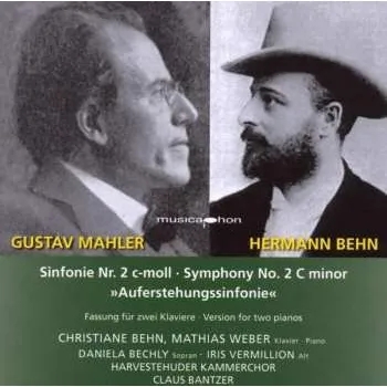 Zahraniční hudba CD Gustav Mahler: Sinfonie Nr. 2 c-moll • Symphony No. 2 C minor »Auferstehungssinfonie« 2020 Fassung Für 2 Klaviere
