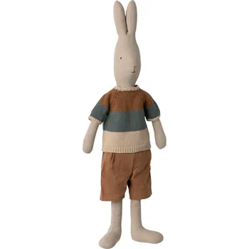 Hračka Maileg Zajíc v pruhovaném svetru, Size 4 Maileg Rabbit Size 4