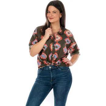 Dámská košile Dámská halenka ORCHI Khaki