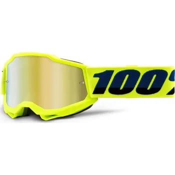 Motocyklové brýle GOG AC2 YTH YL MIR GD (Barva: fluo žlutá) 50025-00001