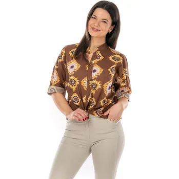 Dámská halenka ORCHI Hnědá