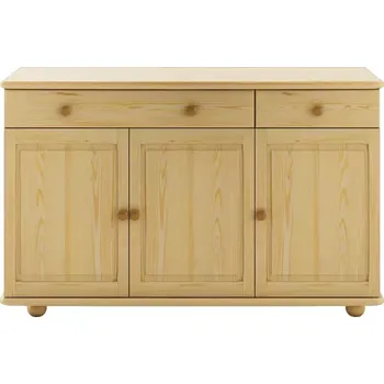 Příborník a kredenc DREWMAX KW110 borovice žlutá