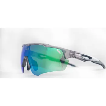 Sluneční brýle be-AM SPORT - 171/CSZE Sportovní sluneční brýle čirý šedý rámeček/zelené sklo