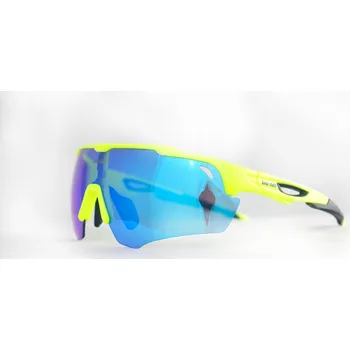 Sluneční brýle be-AM SPORT - 171/NEMO Sportovní sluneční brýle neon rámeček/modré sklo
