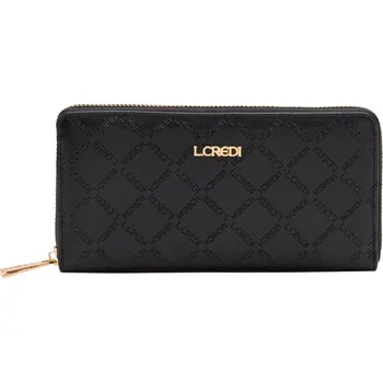 Peněženka L.Credi dámská stylová peněženka - černá
