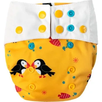 Plenkové kalhoty Mommy mouse SIO svrchní kalhotky- Birds