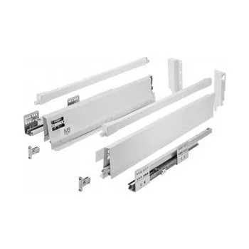 Nábytkové kování GTV Zásuvka MB PRO 350mm bílá - střední H118