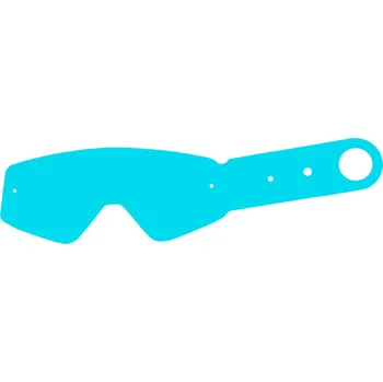 Motocyklové brýle strhávací slídy plexi pro brýle THOR řady COMBAT/CONQUER/SNIPER, Q-TECH (10 vrstev v balení, čiré) THOR-COMBAT-10