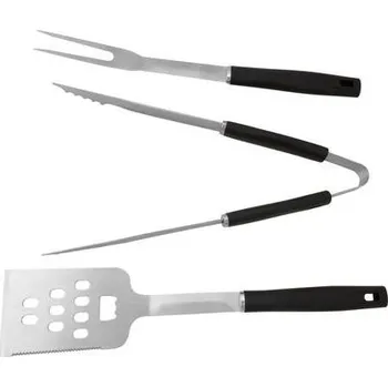 Grilovací nářadí Sada nářadí Strend Pro Grill, ke grilování a opékání, nerez, 3-dílná 2212829