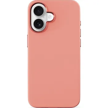 Pouzdro na mobilní telefon Kryt na mobil Epico Mag+ Silicone Pro kryt iPhone 16 - broskvově růžový