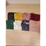 Kompletně nový set triček C&A, vel. 128 - prodej jen komplet