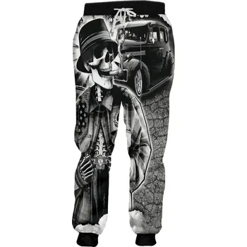 Dámské kalhoty Kalhoty s 3D potiskem CS878 karty QK Velikost: S, Barva (Varianta): Jogger kalhoty 6