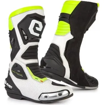 Moto obuv Moto boty ELEVEIT SP-01 bílo/žluté (Velikost: 46) MCF_12450