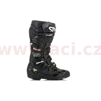 Moto obuv boty TECH 7 ENDURO DRYSTAR, ALPINESTARS (černá/šedá, vel. 52) (Velikost: 38) 2012620-106