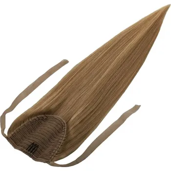 Příčesek Clip In culík Premium 50 cm – Tmavě medová, pravé vlasy, 80 g