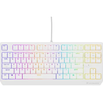 Klávesnice Genesis Thor 230 TKL, bílá, US (NKG-2078)
