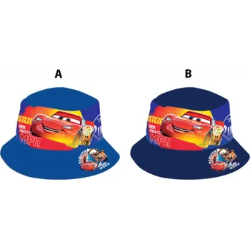 Klobouk Disney Dětský klobouk cars Barva: Modrá, Velikost: 52