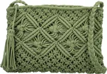 Módní dámská pletená crossbody kabelka Afrodita, zelená