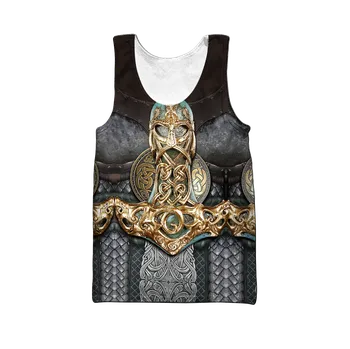 Tílko s 3D potiskem CS1114 brnění knight Velikost: S, Barva (Varianta): vest 1
