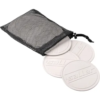 Fotbal saller ploché značkovací mety 14,5 cm BARVA: 400 bílá