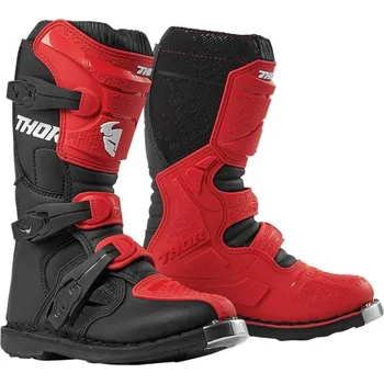 Moto obuv BOOT YTH BLITZ XP RD/BK 4 (Velikost: 3) 3411-0527
