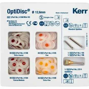 Lešticí kotouč OptiDisc Mini Kit 12,6mm 120ks
