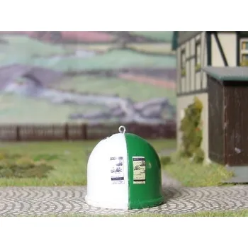 Modelová železnice kontejner kulatý na bílé a barevné sklo BDDP 23350