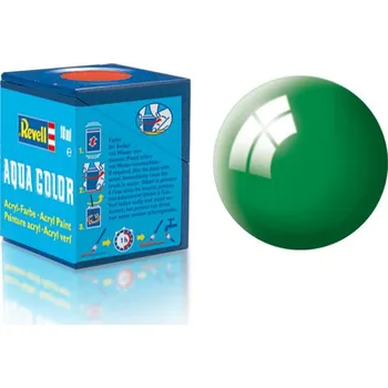 Modelářská barva barva Revell akrylová - 36161: lesklá smaragdově zelená (emerald green gloss) Revell 36161