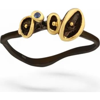 Prsten Stříbrný prsten Nox 54