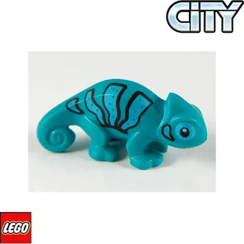 Stavebnice LEGO LEGO® Zvířátka LEGO Chameleon / Tyrkysový / 10270 57763pb02