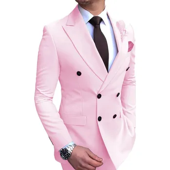 Pánské svatební sako groom Barva: Růžová, Velikost: XL