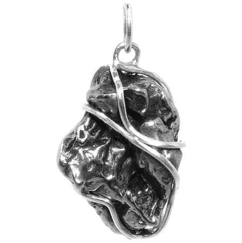 Sběratelství Meteorit Campo del Cielo , stříbro - met7 (Meteorit ve stíbře)