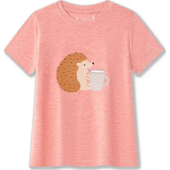 Dívčí tričko Dívčí tričko - Wolf S2515B, lososová Barva: Lososová, Velikost: 104