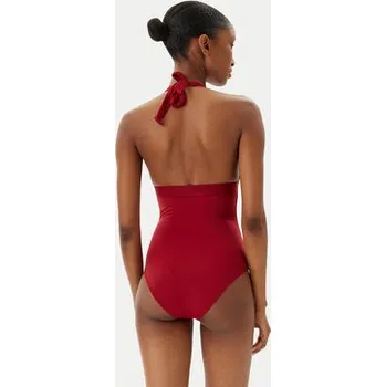 Dámské plavky Tommy Hilfiger Jednodílné plavky UW0UW05850 Červená XS