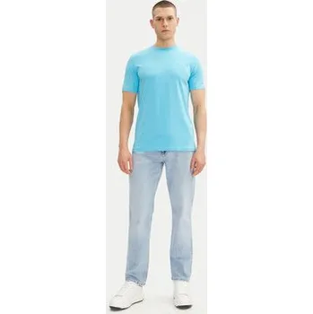 Pánské tričko KARL LAGERFELD T-Shirt 755750 552221 Tyrkysová Regular Fit M