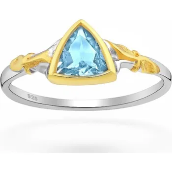 Prsten Stříbrný prsten Aura 57